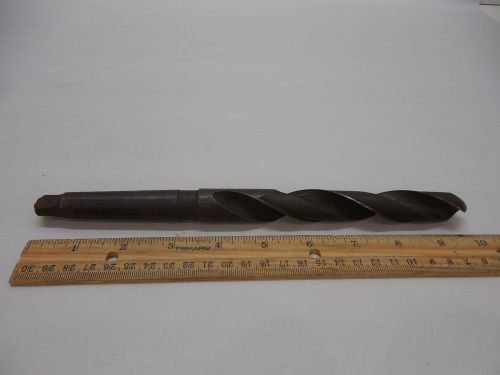 49/64&#034; MORSE TAPER #2 DRILL BIT 10&#034; OAL HSS MT#2 MACHINIST TOOLS