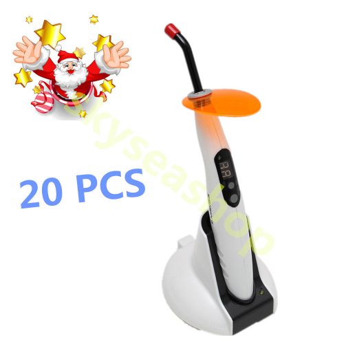 20* dental wireless cordless led curing light lamp 1400mw led-b skysea for sale