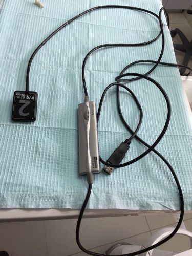 Kodak Rvg 6100 digital x-ray sensor size 2 works perfect 2013 Wow with software.