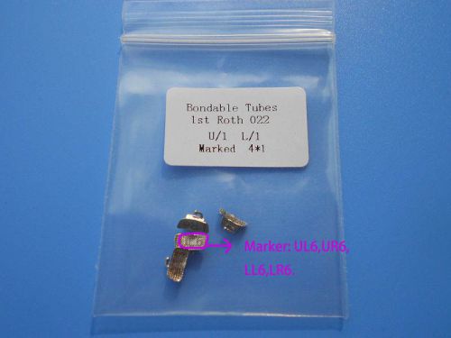 50 Kits MARK UL6/UR6/LL6/LR6 Non-Convertible Bondable Tubes Roth 022 1st Molar