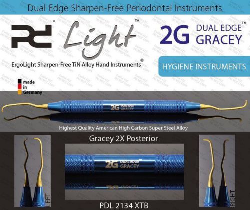 Double Gracey 2G Posterior Mini Scandette, ErgoLight Sharpen Free Instrument