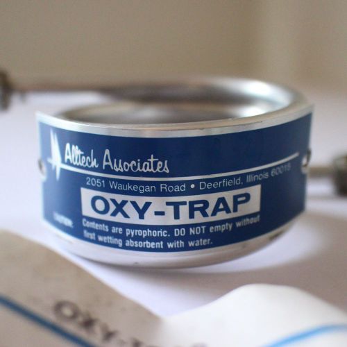 Alltech Oxy-Trap for Gas Chromatographs. Oxygen Trap. Chromatography.