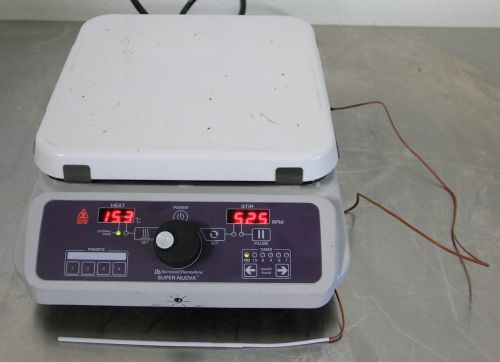 Barnstead thermolyne super-nuova hot plate stirrer with probe for sale