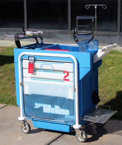 Intermetro Industries Corp. LEC31 Metro Lifeline Emergency Room Crash Cart New