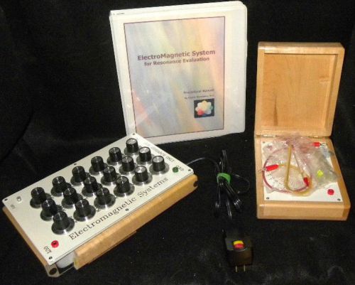 ElectroMagnetic System for Resonance Evaluation/ Radionics/ Receiver/Transmitter