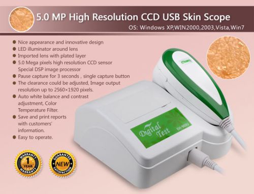 2014 new 5.0mp 50xp lens skin diagnosis camera/skin scope analysis/beauty salon for sale