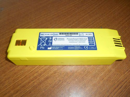 Gardiac science powerheart aed g3 9146-102 battery for sale