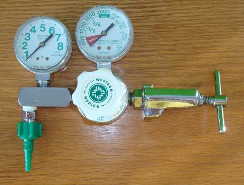 Western Medica Compressed Gas Regulator M1-870-8FG Medical Oxygen