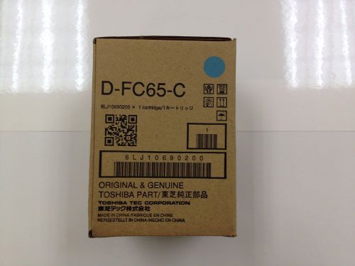 Original Toshiba D-FC65-C Cyan Developer