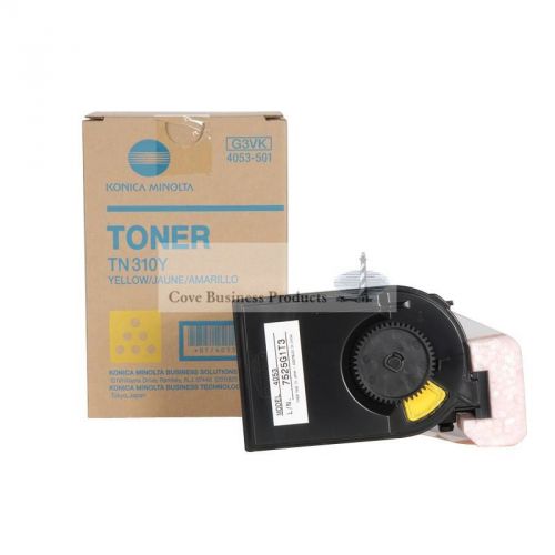 GENUINE KONICA MINOLTA BIZHUB C350/C351/C450 YELLOW TONER CARTRIDGE TN310Y