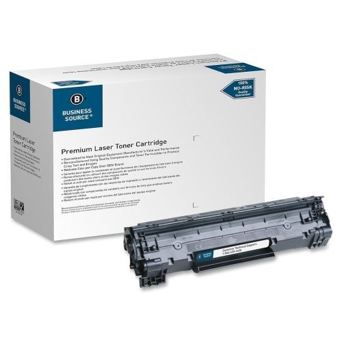 Business Source Toner Cartridge - Reman. for HP (CE278A) - Black  - BSN38727