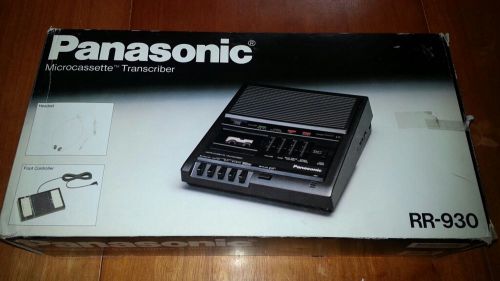 Panasonic-RR-930-Microcassette-Transcriber-Recorder version w/Hi-End Head Phones