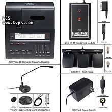 Sony bm-89 bm89 standard cassette hands free dictator for sale