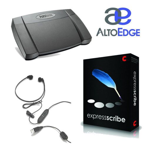 Altoedge transcription foot pedal bundle for sale