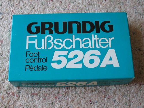 Grundig 526A Foot Control Pedal