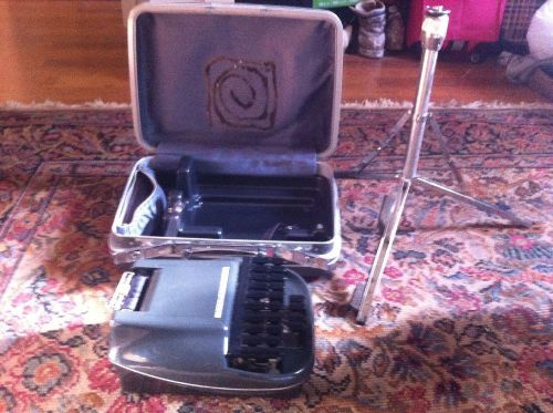 Reporter Shorthand Stenographic Machine w/ tripod and Case