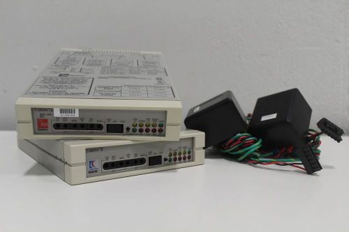 LOT OF (2) KENTROX T-SERV II CSU T1 CARD IN CASE + POWER SUPPLY 77965