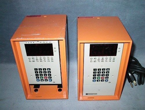 2 Hengstler Time Clock Component Modules #P