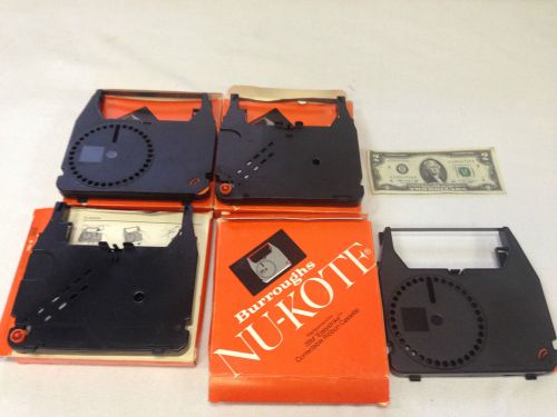 4 UNUSED old stock NU-KOTE B192 Typewriter Ribbon Cassette IBM Wheelwriter 3,5