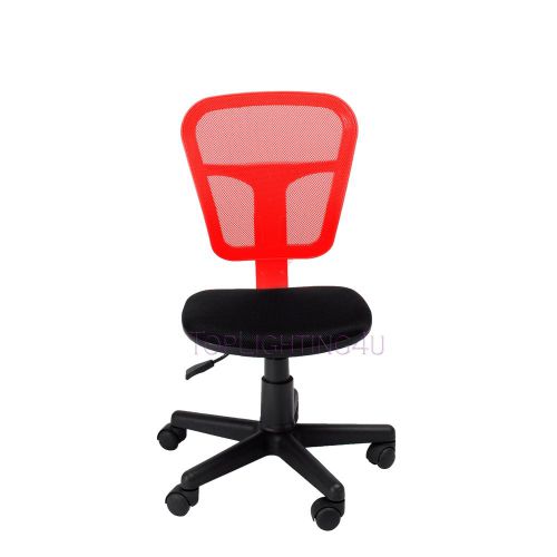 Brief Design Black Office Staff Study Work Chair Mesh Fabric Pads