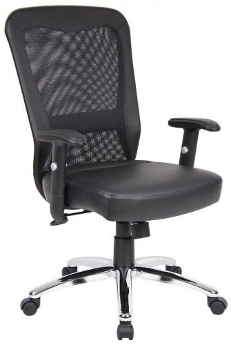 B580C BOSS WEB CHROME BASE COMPUTER/OFFICE TASK CHAIR