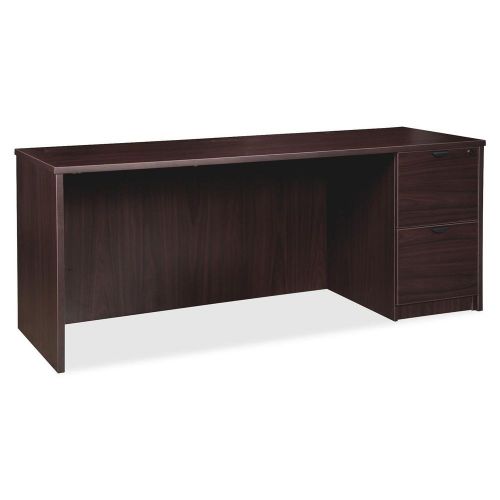 Lorell llr79031 prominence espresso laminate desking for sale