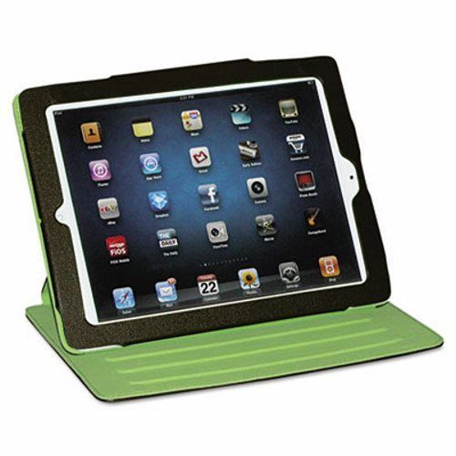 Buxton faux leather swivel ipad2 case, brown, green interior (buxoc218i18br) for sale