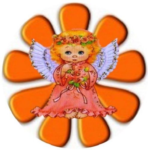 30 Personalized Return Address Angels Cherubs Labels Buy 3 get 1 free (ace46)