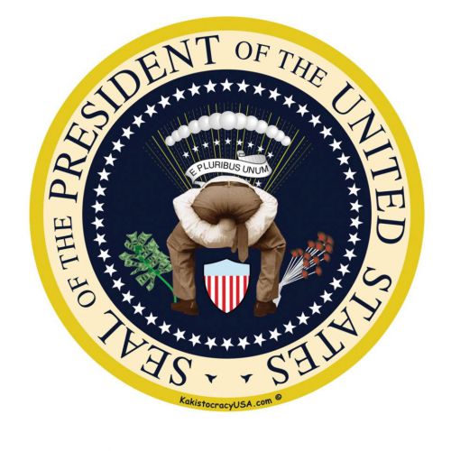Presidential seal novelty mouse pad