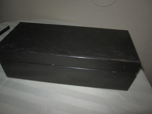 VINTGE GLOBE-WEIS INDEX CARD FILE BOX