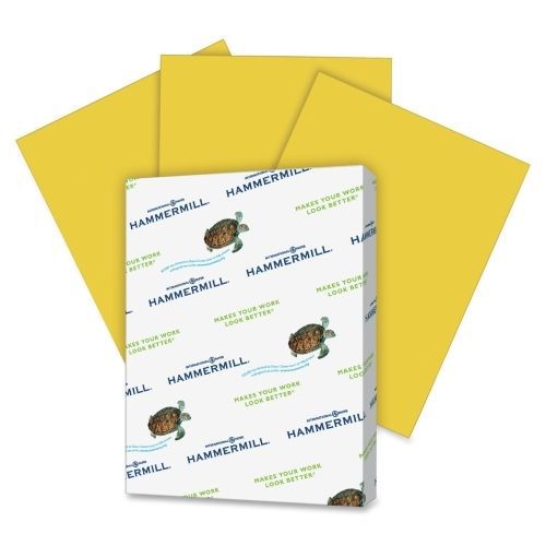 LOT OF 10 Hammermill Fore Super Premium Paper -8.5&#034;x11&#034; - 500/Ream -Gold