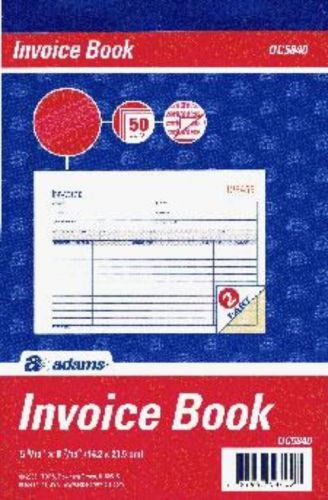 Invoice Book 2-Part Carbonless 50 ST/BK