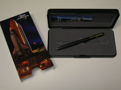 FISHER Space Pen ballpoint pressurized #CH4B MATTE BLACK SHUTTLE PEN USA MADE