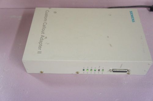 Siemens Custom Callout Adapter 2