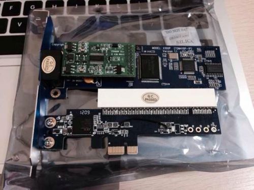 X100pe 1port fxs s110m module pci express pci-e for asterisk elastix freepbx ma for sale