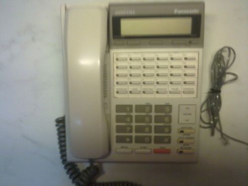 Panasonic KX-T7230 Display Speaker Telephone White Digital Super Hybrid System