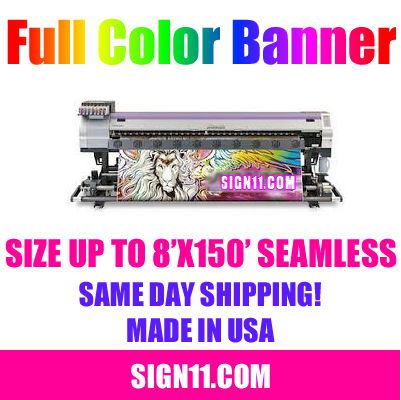 12&#034;x12&#034; Custom Full Color Magnetic Signs 24hr ship