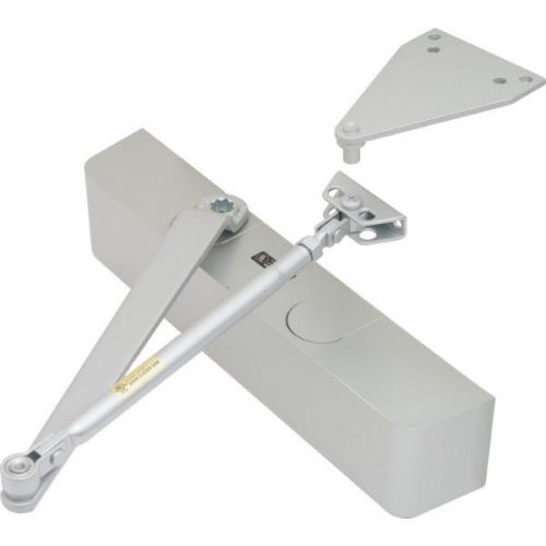 Shield Security Size 1-4 ADA Heavy Duty Hydraulic Door Closer Aluminum