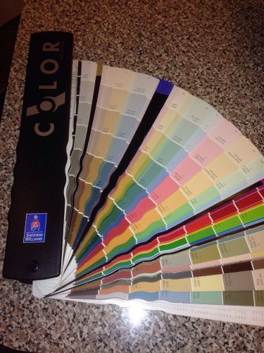 Sherwin Williams Architect Paint COLOR Fan Deck Sample