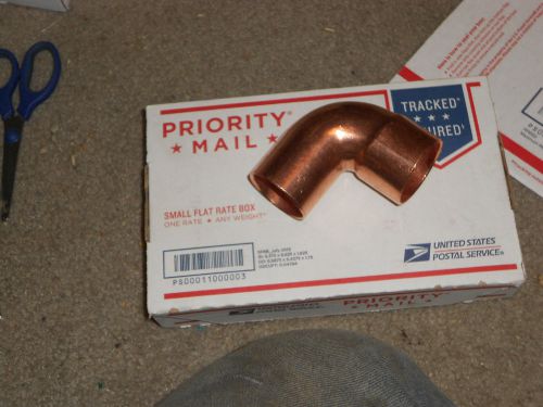 1-1/2&#034; copper fittings street 90 - four pieces for sale