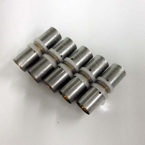 Qty 5 New PEX-AL-PEX Coupling 1/2&#034; Press Coupler PRF-PC4