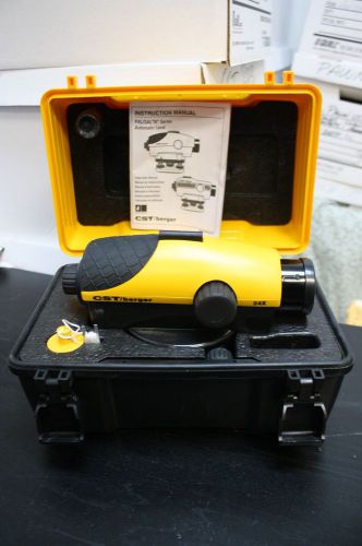 Cst/berger 24x automatic optical level survey transit w/ case for sale