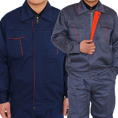 New Men&#039;s Tooling protective Overalls Set suits Welding factory auto repair shop