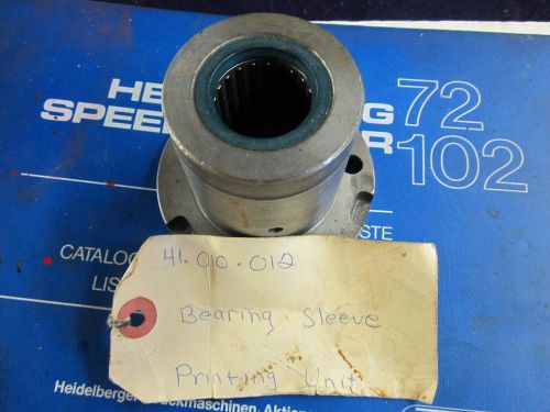 Heidelberg bearing sleeve 41.010.012 for sale