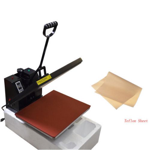 16 x 20 HEAT PRESS MACHINE TRANSFER CLAMSHELL DIGITAL SUBLIMATION T-shirt