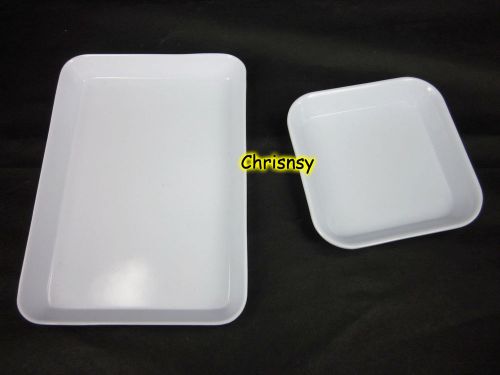 Beading Craft Jewelry Display Tray Hard Plastic 2pcs