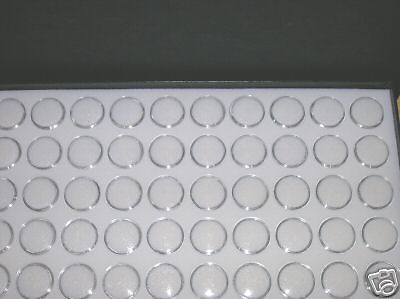 TRAY W/ 50 GEM JARS~LID FOR TRAY~INCLUDES FOAM INSERT