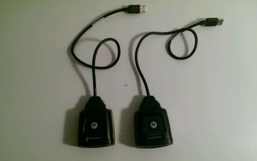 LOT OF 2 MOTOROLA DS457-SR20009 BARCODE READER/SCANNER