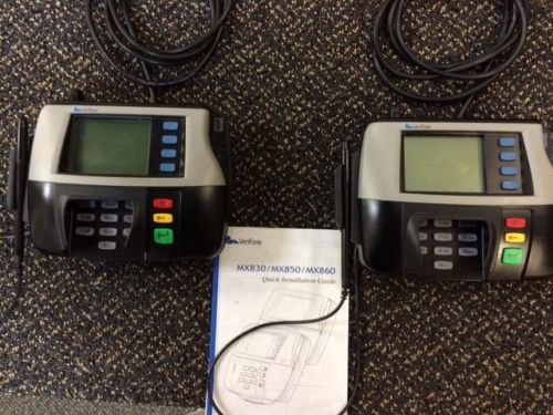 VeriFone MX830 pinpad payment terminal cardswipe M090-307-04-RB(PAIR)