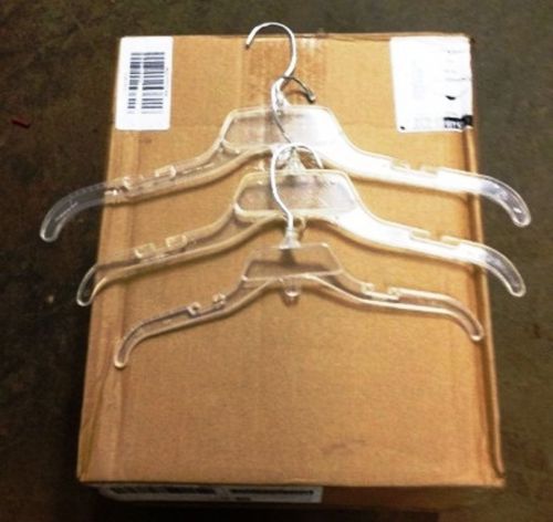 Plastic Shirt Hangers LOT 3,500 Shirt Tops Pallet Deal Clothing Store Fixtures